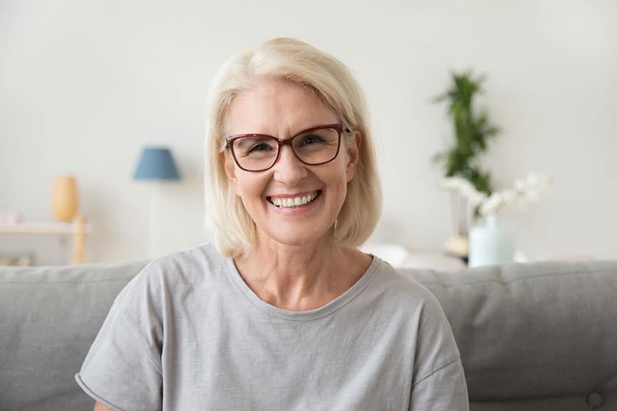 Menopause symptom woman
